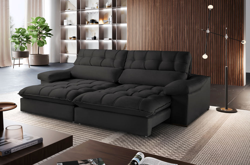 Sofa-Retratil-Aramis-Preto-Ambiente