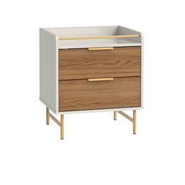 Mesa-de-Cabeceira-Yves-com-2-Gavetas-Off-Freijo-Dourado-1