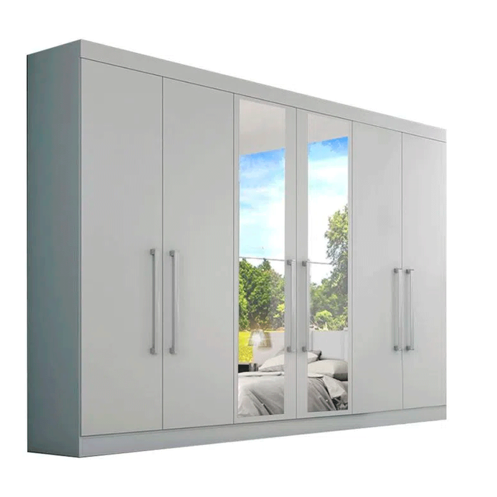 Guarda-Roupa-Casal-Alba-245m-6-Portas-Espelhado---Branco-Acetinado