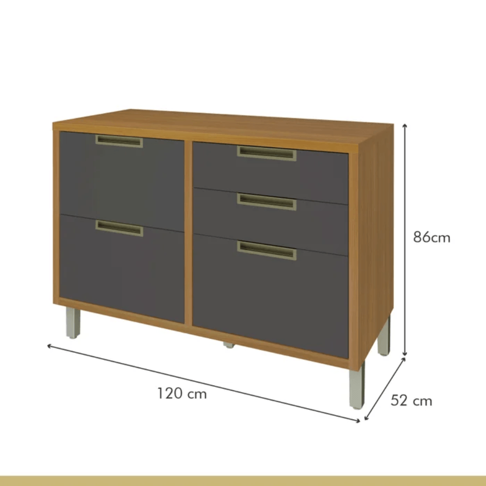 Balcao-de-Cozinha-Imperatriz-120cm-1-Porta-e-4-Gavetas-medidas