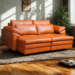 Sofa-Retratil-Bali-215m-2-Lugares-Couro-Legitimo-Conhaque-ambiente