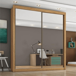 Guarda-Roupa-Zurique-170m-2-Portas-com-Espelho-AmendoaOff-White-ambiente