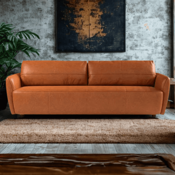 Sofa-Teruel-230m-3-Lugares-Couro-Legitimo-Sherwood-Estonado-Amarula-ambiente