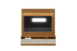 Linea---Conjunto-Rack---Painel---Nature-e-Off-White---Fundo-Infinito-Frontal